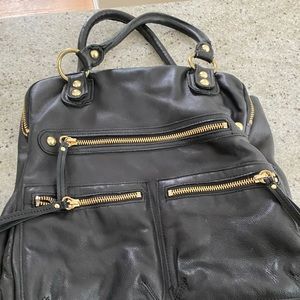 Linea Pelle  Black Handbag. Great condition.